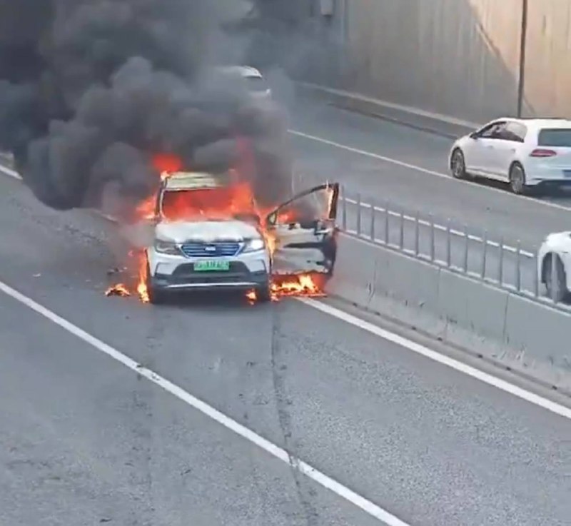 Reports of EV Fires in Three Locations