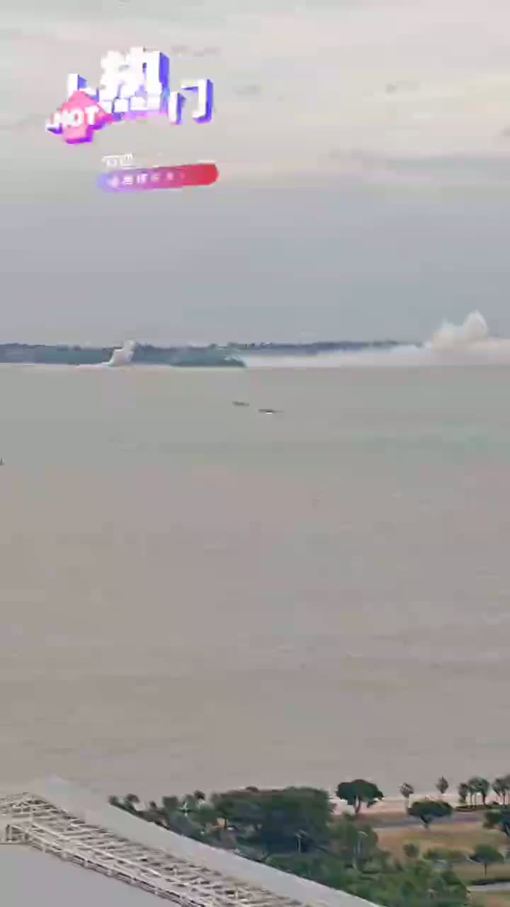 Shell explosion sounds reported in Xiamen, Quanzhou