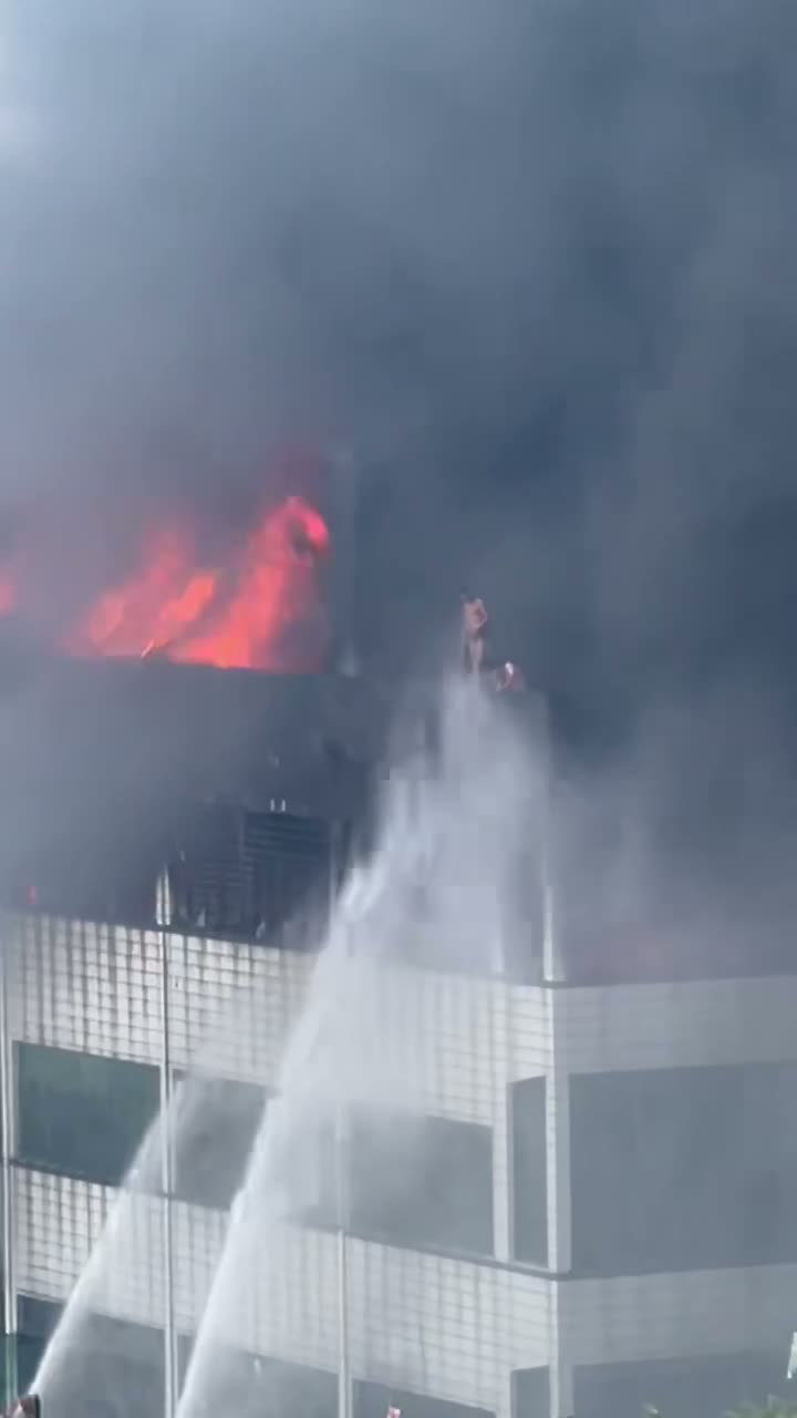 Fire Reported at Jinjiang Shoe Factory
