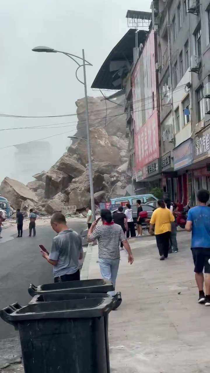 Reported landslide at Sanqiao in Pengshui