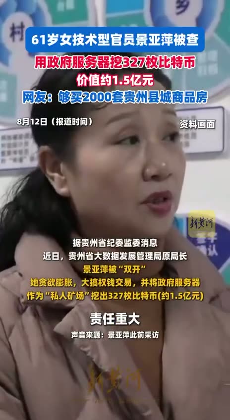 Former Guizhou data official under investigation