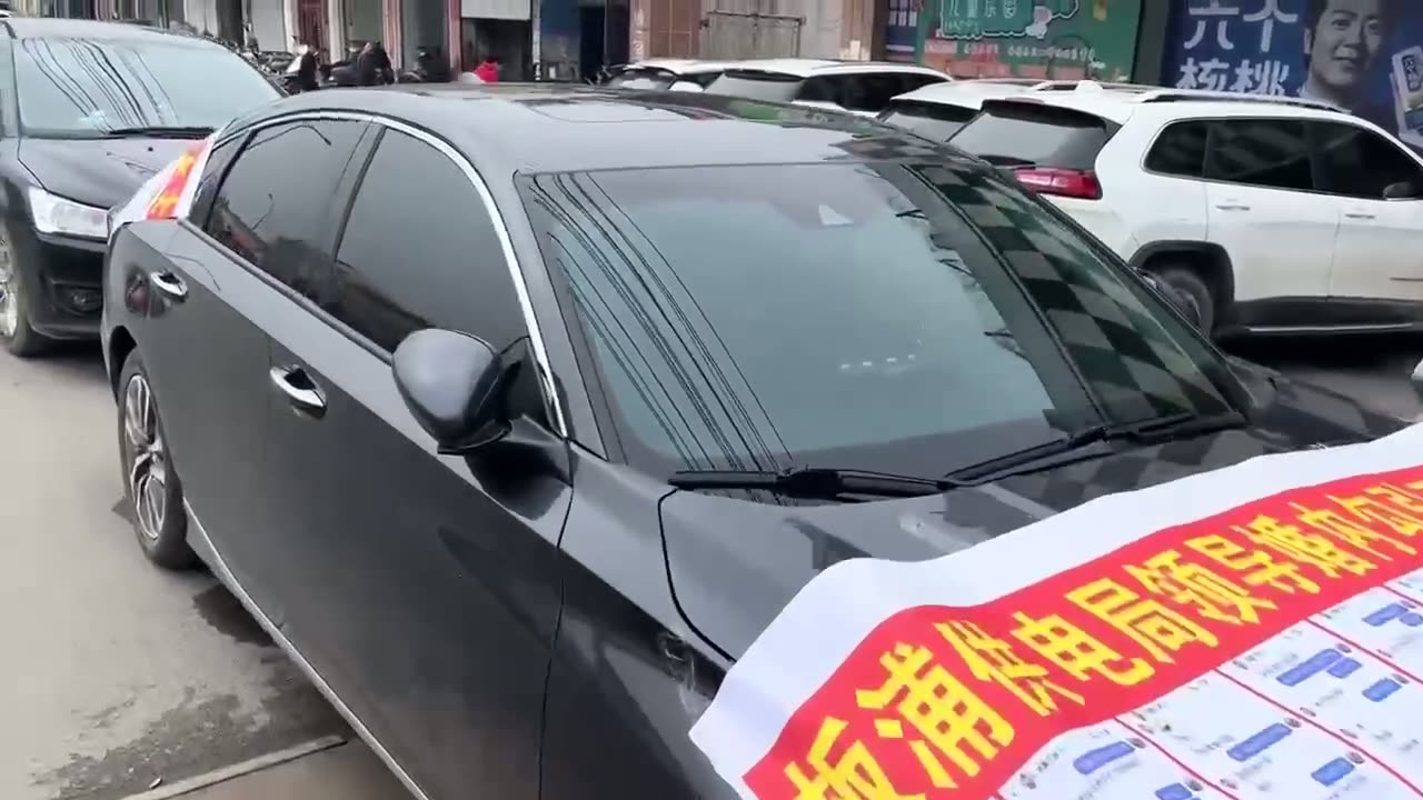 Chat screenshots posted on vehicle in Lianyungang